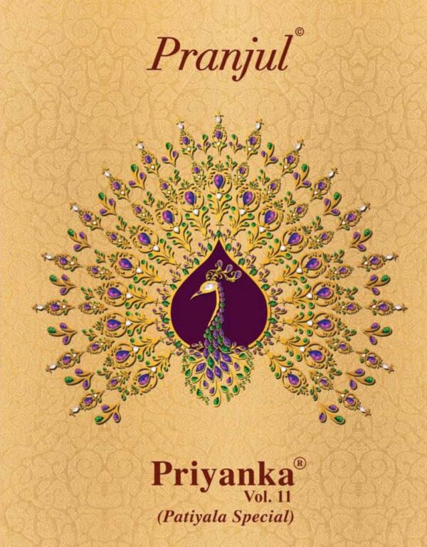 Pranjul Priyanka Vol 11 Pure Cotton Dress Material Wholesaler Surat