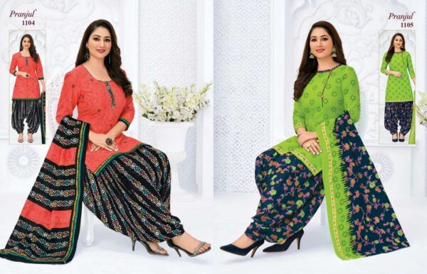 Pranjul Priyanka Vol 11 Pure Cotton Dress Material Wholesaler Surat