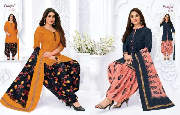 Pranjul Priyanka Vol 11 Pure Cotton Dress Material Wholesaler Surat
