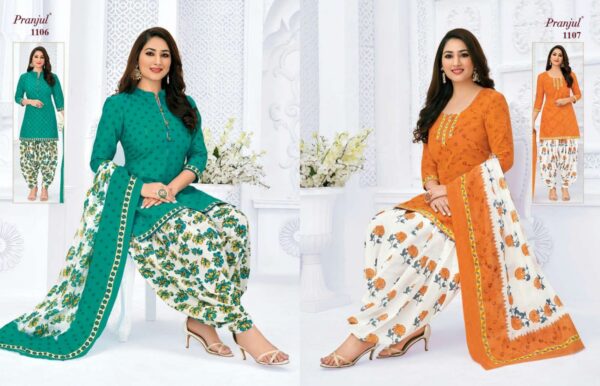 Pranjul Priyanka Vol 11 Pure Cotton Dress Material Wholesaler Surat