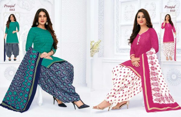 Pranjul Priyanka Vol 11 Pure Cotton Dress Material Wholesaler Surat
