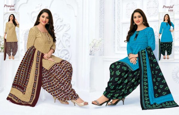 Pranjul Priyanka Vol 11 Pure Cotton Dress Material Wholesaler Surat
