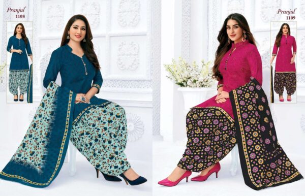 Pranjul Priyanka Vol 11 Pure Cotton Dress Material Wholesaler Surat