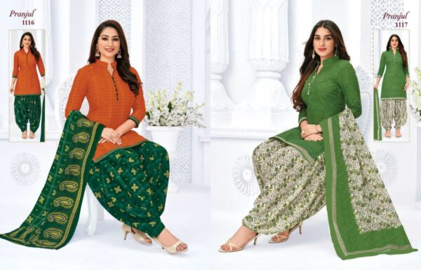 Pranjul Priyanka Vol 11 Pure Cotton Dress Material Wholesaler Surat