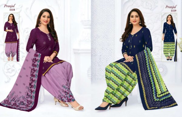 Pranjul Priyanka Vol 11 Pure Cotton Dress Material Wholesaler Surat
