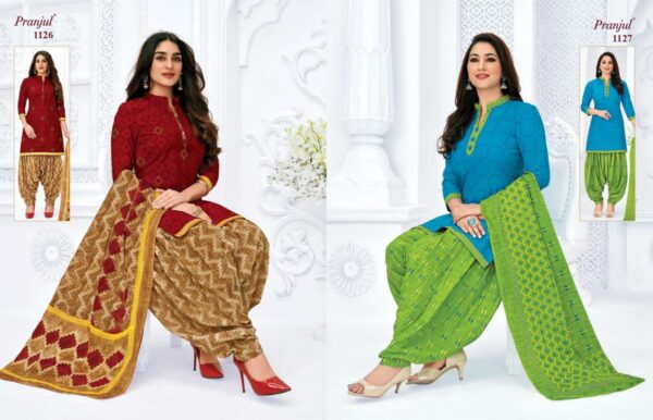 Pranjul Priyanka Vol 11 Pure Cotton Dress Material Wholesaler Surat