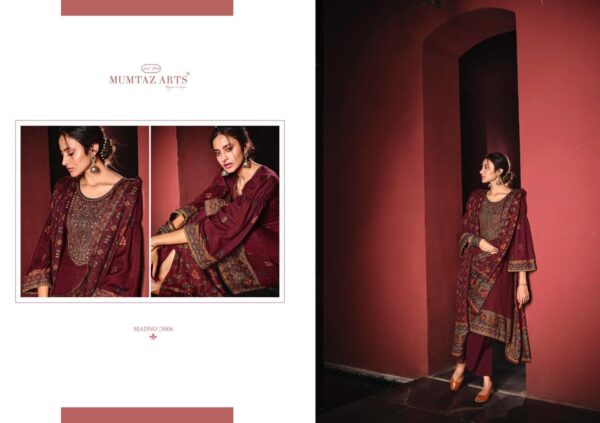 Mumtaz Arts Madno NX Heavy Embroidery Lawn Suits Catalog Wholesaler