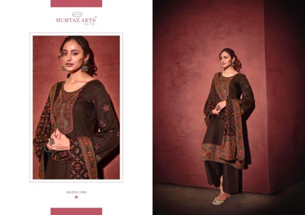 Mumtaz Arts Madno NX Heavy Embroidery Lawn Suits Catalog Wholesaler