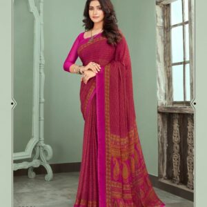 Ruchi Saree Present Start Chiffon 68 Edition Printed Chiffon Saree Catalogue Wholesaler Surat