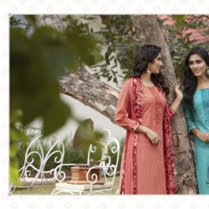 Panch Ratna Launched Colours Pure Cotton Sequence Work Salwar Kameez