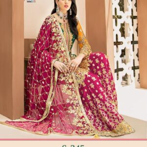 Shree Fab Present S-345 Colors Super Hit Design Pakistani Georgette Suits Wholesaler