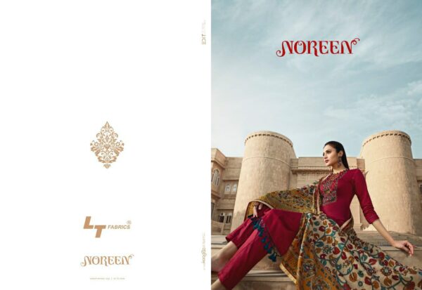 Lt Present Noreen Ready Made 3 Pc Designer Kurtis Catalogue Wholesaler