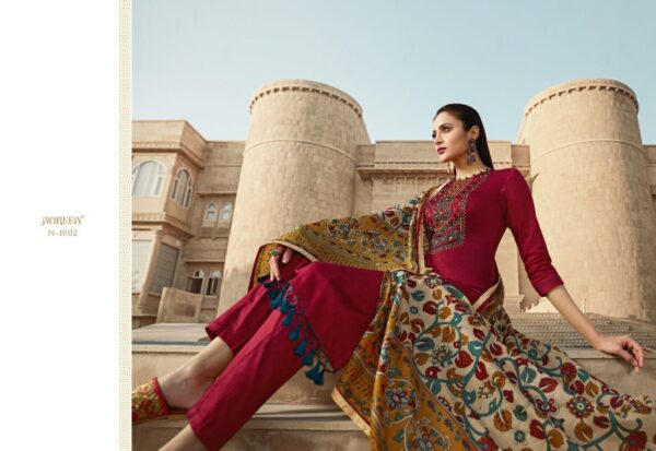 Lt Present Noreen Ready Made 3 Pc Designer Kurtis Catalogue Wholesaler