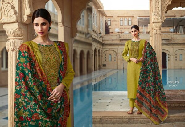 Lt Present Noreen Ready Made 3 Pc Designer Kurtis Catalogue Wholesaler