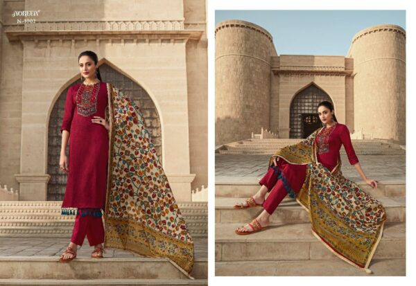 Lt Present Noreen Ready Made 3 Pc Designer Kurtis Catalogue Wholesaler