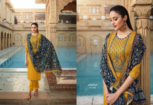 Lt Present Noreen Ready Made 3 Pc Designer Kurtis Catalogue Wholesaler
