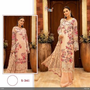 Shree Fab S-341 Beautiful Pakistani Salwar Kameez Collection Wholesale