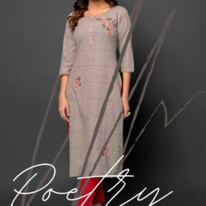 Psyna Present Poetry Vol 2 Cotton Kurtis Catalogue Wholesaler