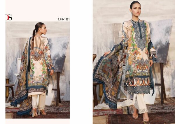 Deepsy Suits Present Firdous Lawn 22 Pure Cotton Embroidery Pakistani Salwar Kameez Catalog