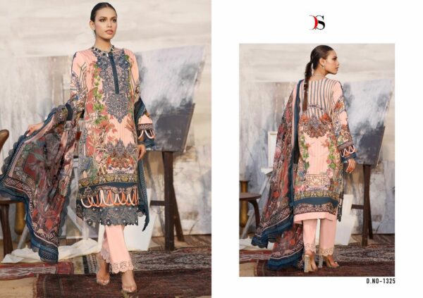 Deepsy Suits Present Firdous Lawn 22 Pure Cotton Embroidery Pakistani Salwar Kameez Catalog