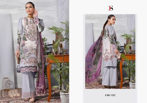 Deepsy Suits Present Firdous Lawn 22 Pure Cotton Embroidery Pakistani Salwar Kameez Catalog