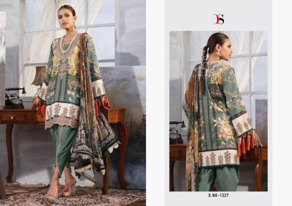Deepsy Suits Present Firdous Lawn 22 Pure Cotton Embroidery Pakistani Salwar Kameez Catalog