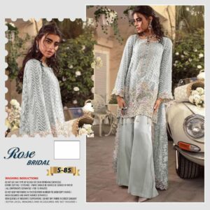 Shanaya Rose Bridal S 85 Heavy Georgette Embroidery Pakistani Suits