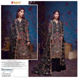 Fepic Rosemeen Serena Heavy Georgette Beautiful Pakistani Suits Wholesale
