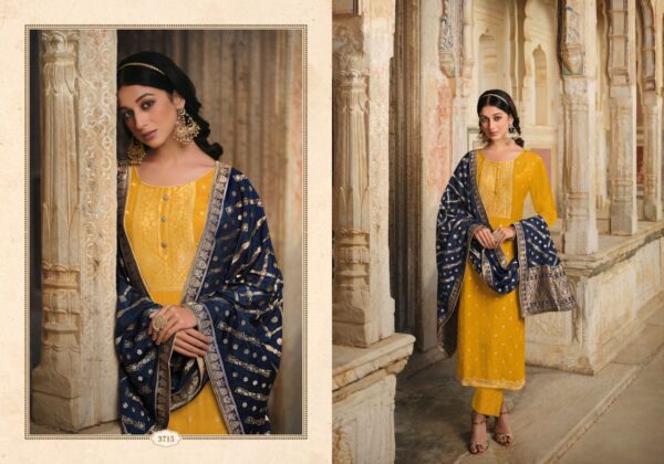 CHARMY FIZA CORAL SILK SALWAR SUITS BY MEERA TRENDZ SURAT