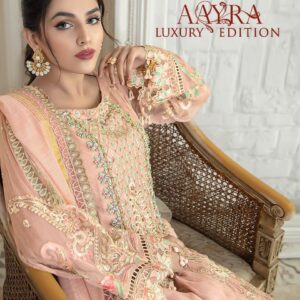 COSMOS AAYRA LUXURY EDITION PAKISTANI SUITS LATEST COLLECTION 2022