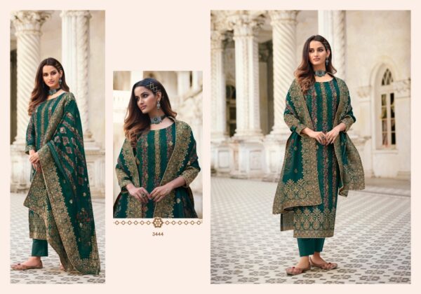 Meera Zisa Present  Charmy Kadambari 2 Viscose Dola Jequard Digital Print Salwar Kameez Catalog Wholesaler