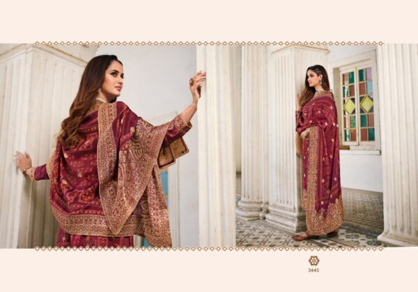 Meera Zisa Present  Charmy Kadambari 2 Viscose Dola Jequard Digital Print Salwar Kameez Catalog Wholesaler