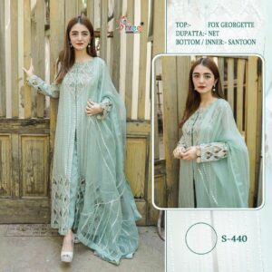 Shree Fab  S 440 Exclusive Georgette Pakistani Suits At Wholesale Prices