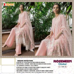 Fepic Rosemeen C 1184 Georgette Chikankari Designer Pakistani Salwar Kameez