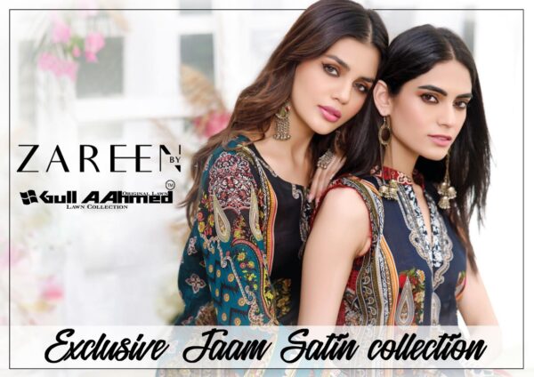 Zareen Exclusive Printed Lawn Collection 2022 By Gullaahmed Lawn Collection