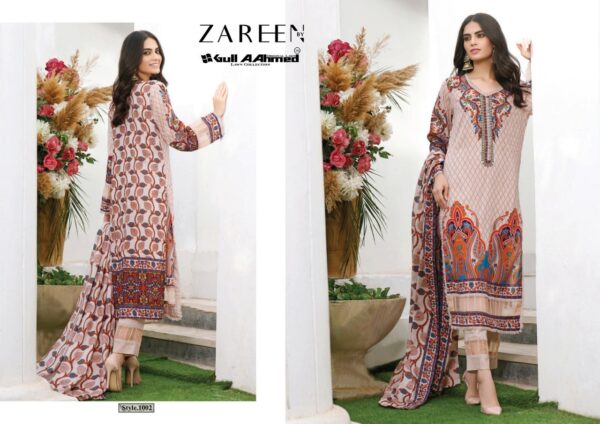 Zareen Exclusive Printed Lawn Collection 2022 By Gullaahmed Lawn Collection