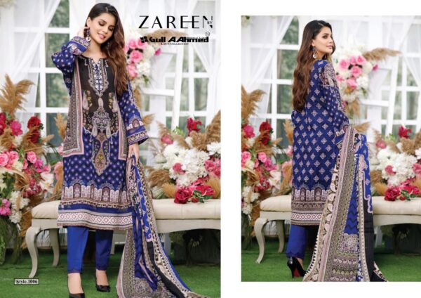 Zareen Exclusive Printed Lawn Collection 2022 By Gullaahmed Lawn Collection