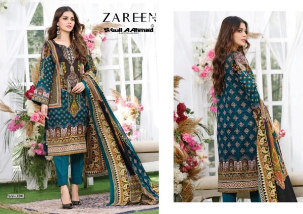 Zareen Exclusive Printed Lawn Collection 2022 By Gullaahmed Lawn Collection