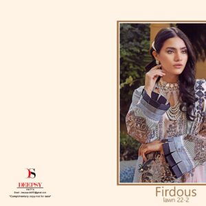 DEEPSY FIRDOUS LAWN VOL 22 2 PAKISTANI SUITS LATEST CATALOGUE