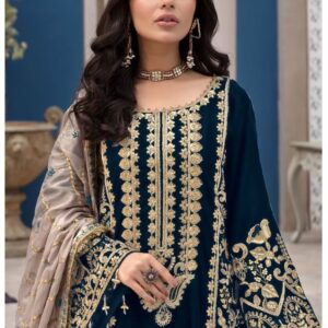 FEPIC ROSEMEEN 5199 GEORGETTE HEAVY PAKISTANI SUITS LATEST CATALOGUE