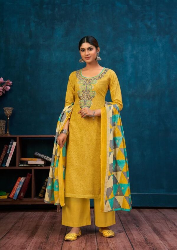 YASHIKA TRENDS SAANVI COTTON PRINTED SUITS  WHOLESALE EXPORTER SURAT