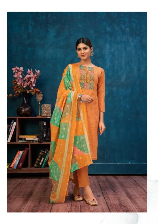 YASHIKA TRENDS SAANVI COTTON PRINTED SUITS  WHOLESALE EXPORTER SURAT