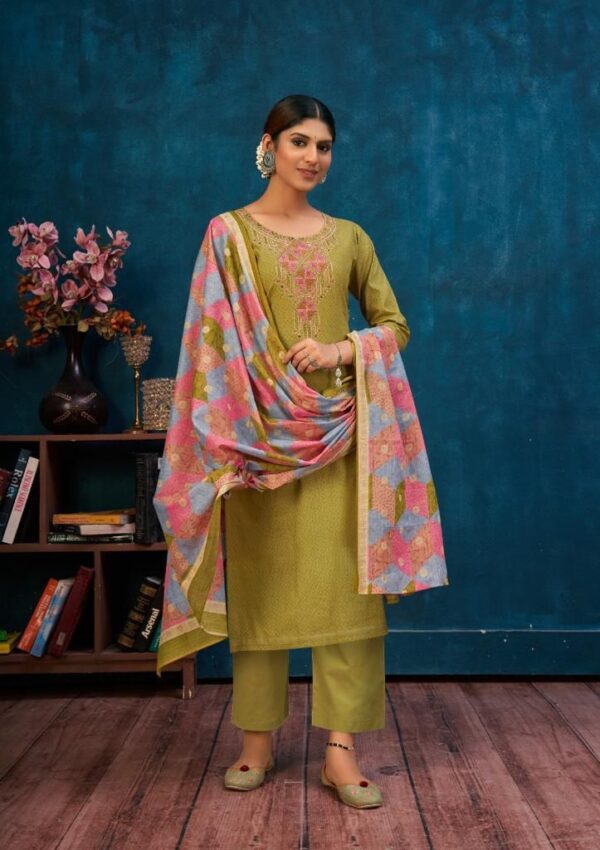 YASHIKA TRENDS SAANVI COTTON PRINTED SUITS  WHOLESALE EXPORTER SURAT