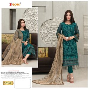 Fepic Rosemeen D 5161 Georgette Pakistani Suits 2022