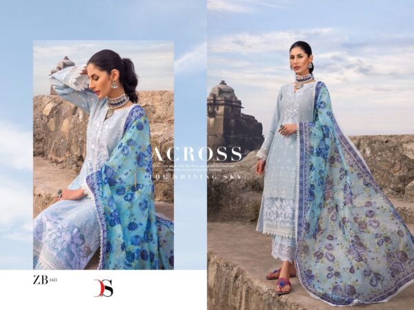 Zinab By Deepsy Cotton Suits Embroidery Latest Catalog 2022