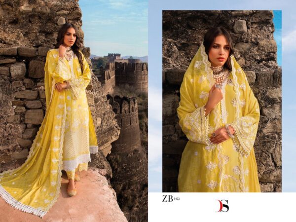 Zinab By Deepsy Cotton Suits Embroidery Latest Catalog 2022