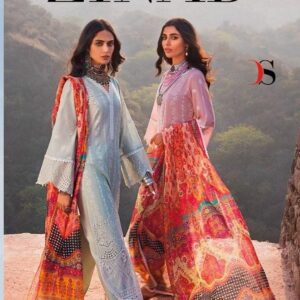 Zinab By Deepsy Cotton Suits Embroidery Latest Catalog 2022