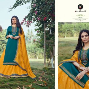KALARANG SHIVALI JAM SILK COTTON EMBROIDERY SUITS AT BEST PRICE
