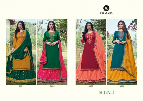 KALARANG SHIVALI JAM SILK COTTON EMBROIDERY SUITS AT BEST PRICE