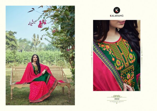 KALARANG SHIVALI JAM SILK COTTON EMBROIDERY SUITS AT BEST PRICE